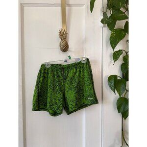 Reebok women’s size large green athletic shorts